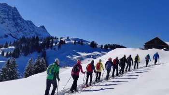 Halbtages-Schneeschuh Schnuppertour