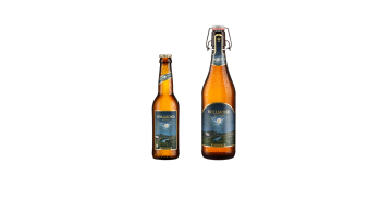 Vollmond Bier hell und naturtrüb