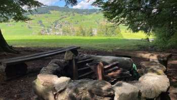 Feuerstelle Chräg